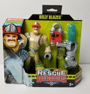  Rescue Heroes *FORREST FUEGO* Figur & Zubehör 2018 Fisher Price Feueraxt - Bild 1 von 5