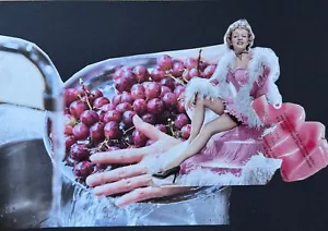 original Collage Kunstwerk Mixed Media Gemälde zeitgenössische Kunst Moderne signiert - Bild 1 von 2