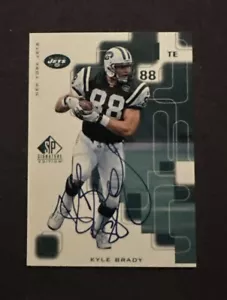 *1999 SP Signature Autographs #KB Kyle Brady Auto!!! - Foto 1 di 2