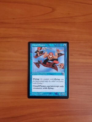 MTG Magic the Gathering - Portal - Cloud Pirates (includes reminder text) - NM - Image 1 of 2