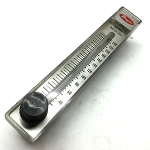 Dwyer 57-167872-00 Argon Flow Meter, 0-245 SCFH, 1/8"NPT, 8.75" x 2.75 x 1.5" - Picture 1 of 4