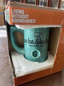 10 oz. Ceramic Coffee Cup Shape Water Pipe Mug - Picture 1 of 4