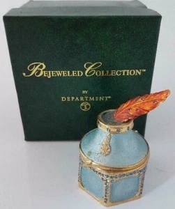 Department 56-Bejeweled Collection*Ink Well Box*no: 56.31645- - Picture 1 of 1