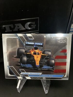 2021 Topps Chrome Formula 1 Racing #100 DANIEL RICCIARDO F1 - Image 1 of 3