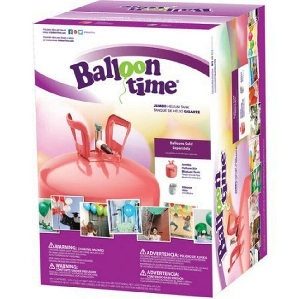 Balloon Time 12" Helium Tank Blend Kit - Pink