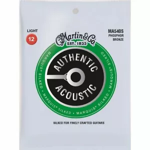 Martin MA540S Marquis Silked Phosphor Bronze Acoustic strings 12-54 - Picture 1 of 2
