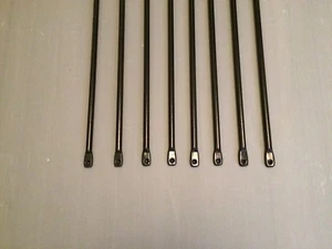 6 Barre di sicurezza PLASTICA RIVESTITE griglie barre acciaio garage casa ufficio - Foto 1 di 4