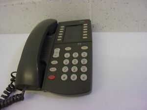 Avaya 6220 Single Line Business Telephone Gray