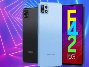Samsung Galaxy F42 5G Mobile Phone Dual SIM Free Android Smart Phone 128GB - Picture 1 of 7