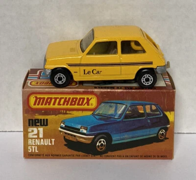 NOS Matchbox Superfast 21 Renault 5TL  MIB - Image 1 of 3
