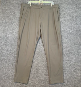Lululemon Pants Mens 40 Beige Chinos Performance Stretch Athletic Casual - Picture 1 of 13