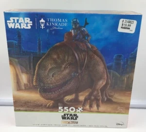 Rompecabezas Mandalorian 2021 Star Wars Thomas Kinkade Studios 550 piezas - Imagen 1 de 2
