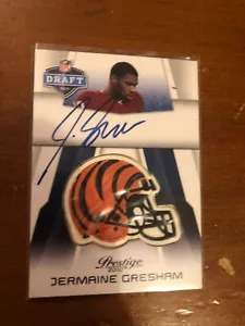 2010 Prestige Draft Jermaine Gresham autograph RC Bengals - Picture 1 of 1