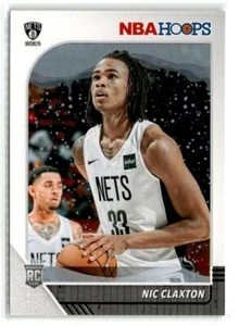 2019 Reifen Winter Basketball #241 Nicolas Claxton Rookie Brooklyn Netze - Bild 1 von 2