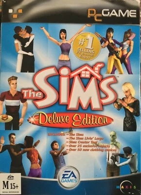 The Sims Deluxe Edition PC Game EA Games 2000 Bundle Free Postage - Image 1 of 4