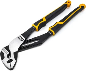 12" Pitbull K9 Straight Jaw Dual Material Tongue and Groove Pliers - - Picture 1 of 9
