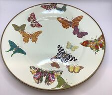 MacKenzie-Childs Butterfly Garden Single Dinner Plate 10-inch Housewarming Pres