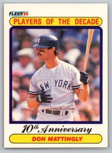 1990 Fleer Players of the Decade Don Mattingly #626 - Picture 1 of 2