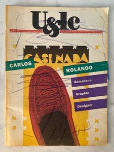 U&lc. Magazine Volume Sixteen, Number Three, Summer 1989 VINTAGE TYPOGRAPHY - Picture 1 of 16