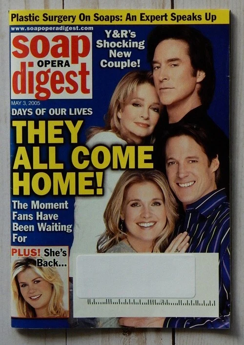 Soap Opera Digest Magazine John Hogestyn Deidre Hall DAYS 2005 Michael Easton - Image 1 of 1