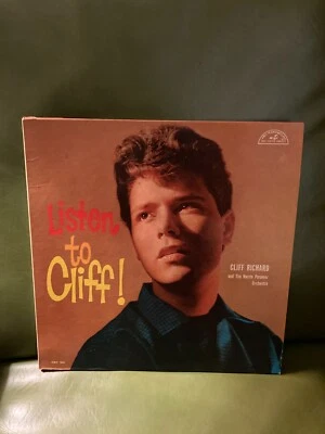 CLIFF RICHARD - Listen to Cliff  LP Vinyl ABC Paramount Records Original VG+ - Image 1 of 3