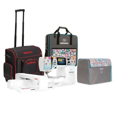 BERNINA 570 QE Kaffe Edition Näh-Quilt- Stickmaschine inkl. SDT-Stickmodul M - Bild 1 von 4