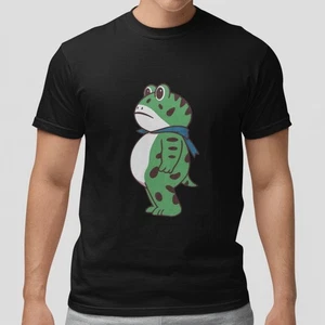 Portland grüner Frosch Shirt lustige Grafik Cartoon Tier T-Shirt Unisex Freizeit Geschenk - Bild 1 von 5