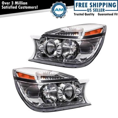 Conjunto de conjunto de faróis compatível com Buick Rendezvous GM2502245 GM2503245 2004-2007 - Imagem 1 de 4