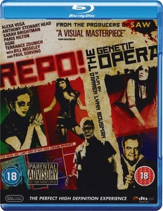 Repo! A Genetic Opera (Blu-ray) Alexa Vega Paul Sorvino Anthony Head (UK IMPORT) - Picture 1 of 3