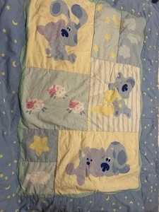 Blue's Clues Baby Blanket Viacom Nick Jr. Y2K Tickety Tock Clock Blocks Lovey - Picture 1 of 12