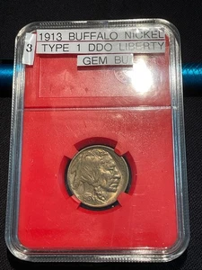 1913 BUFFALO NICKEL TYPE 1 GEM BU - Bild 1 von 2