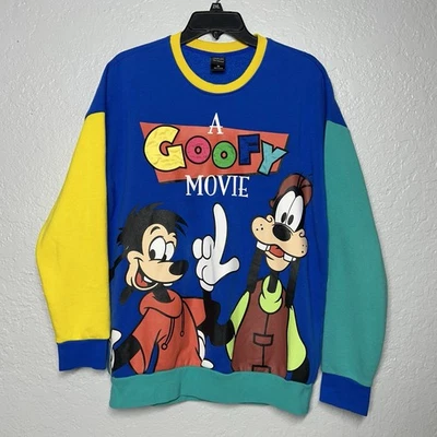 Disney Our Universe D23 BOXLUNCH A Goofy Movie Crewneck RARE Size XS - Image 1 of 4