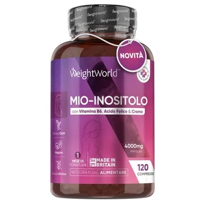 Myo Inositolo Vegano 4000mg Inositolo Integratore con Acido Folico Vitamina B6 - Foto 1 di 24