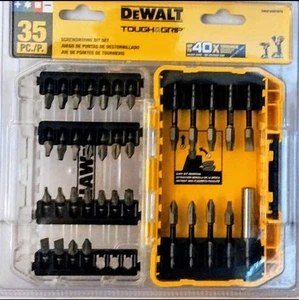 Dewalt 35 Screwdriving Bit Set Tough Grip DWAF35SETBTG - Picture 1 of 3