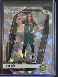 2024 Panini WNBA Prizm Nika Muhl RC Ice Rookie #146 Seattle Storm - Picture 1 of 2