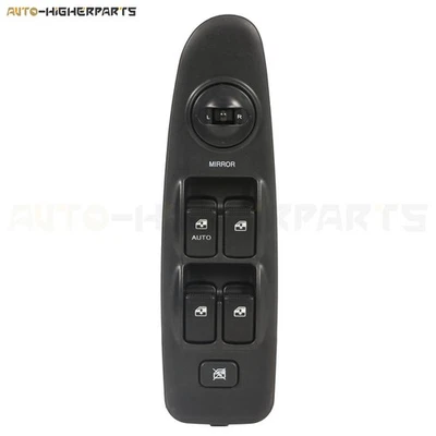 Interruptor de ventana eléctrica negro para Hyundai Elantra 2001-2006 2,0 L lado izquierdo Foto 1 de 4