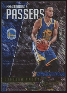 Stephen Curry #10 2016-17 Panini Prestige Prestigious Passers Rain Warriors SP - Picture 1 of 3