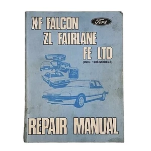 FORD XF FALCON ZL FAIRLANE FE LTD Original Vintage ServiceRepair Workshop Manual - Picture 1 of 13