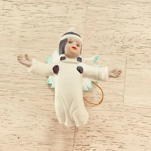 CASA DE LLOYD Ángel de Porcelana Navidad Alrededor del Mundo 4 pulgadas decoración - Imagen 1 de 6