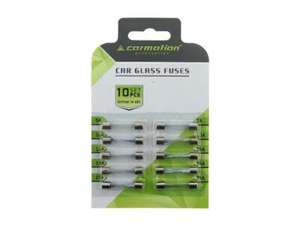10 x Glassicherung KFZ-Sicherungen 5-25A Autosicherungen Glas 30 mm (B3) - Bild 1 von 1