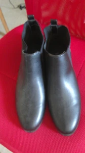 &ME. BLACK PULL ON BOOTS. UNISEX. SIZE 10.NEW. - Picture 1 of 16