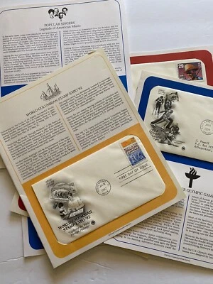 US FDC - Lot of 6 on information pages - Image 1 of 4