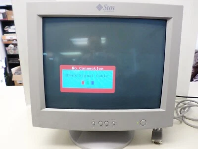 Sun DP17M0 365-1406 17" VGA Grey CRT Monitor - Image 1 of 4