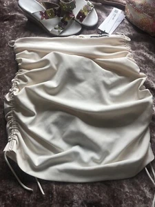 Rock, Rüschenoptik mit Reißverschluss hinten, atemberaubender Look für Urlaub, Events - Bild 1 von 6