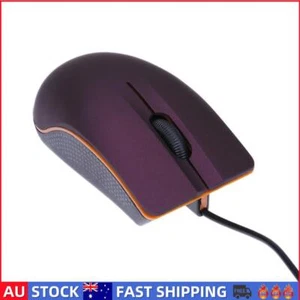 USB 3D Wired Optical Mini Mouse Mice For PC Laptop Computers purple - Picture 1 of 12