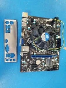 MSI H81M-E33 G3220 8gb Ram Ddr3 Barebones - Picture 1 of 4