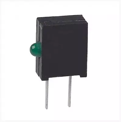 100 PCS 555-2301 LED Circuit Board Indicator GREEN RIGHT ANGLE LED 2MM ORIGINAL - Image 1 of 3