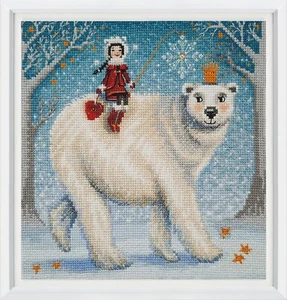 How to Catch a Snowflake Cross Stitch Kit ~ RTO - Picture 1 of 1