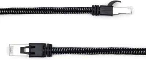 RJ45 Cat-7 Ethernet Network Braided Patch Cable High Speed Gigabit – 1.5m / 5ft - Picture 1 of 5