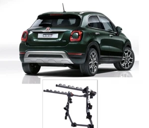 PORTABICI POSTERIORE 3 BICI FIAT 500X ANNO 2016 PER 3 BICI UOMO DONNA MB - Imagen 1 de 3
